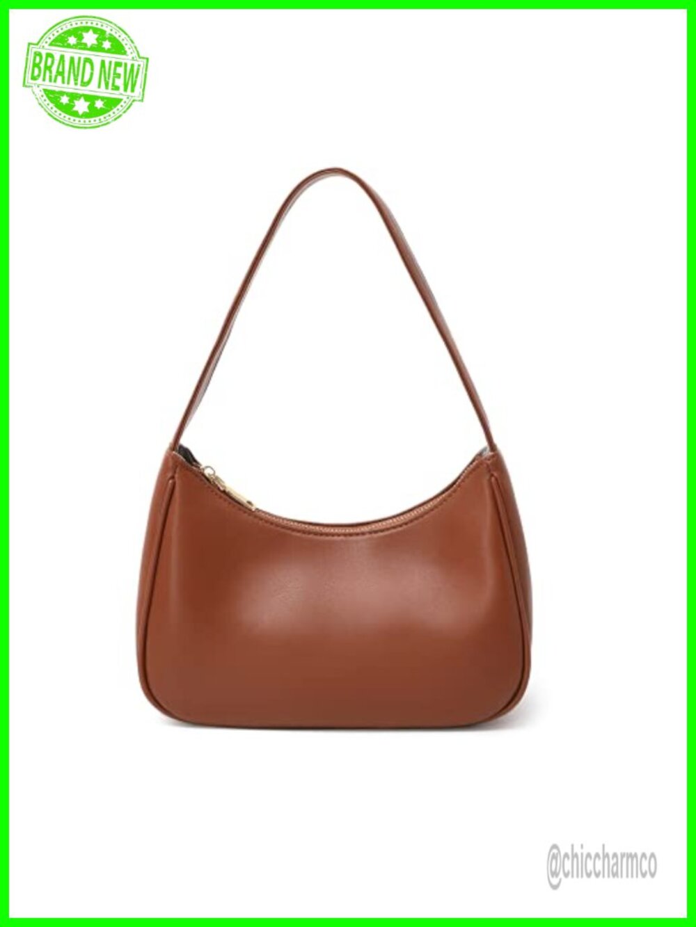 Hobo Shoulder Bag PU Leather Mini Clutch Purse